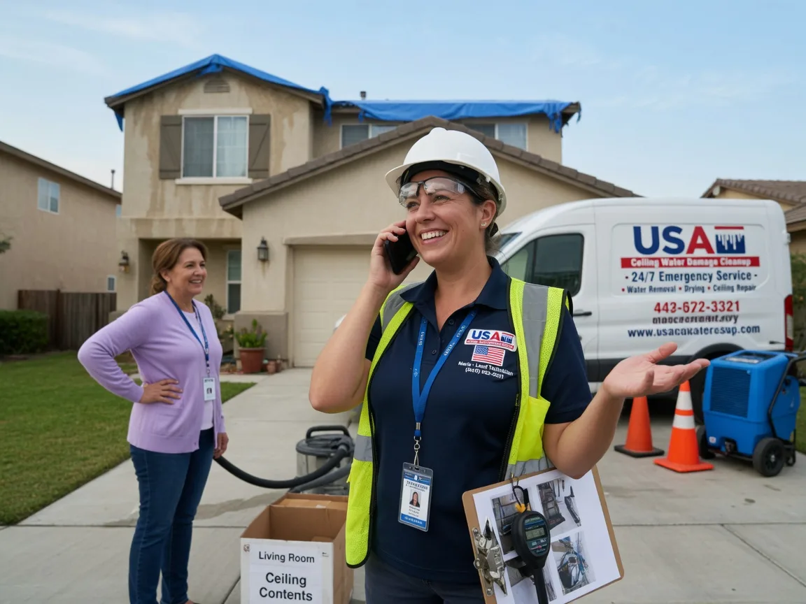 Ceiling Water Damage Restoration Cohoctah, MI FAQs